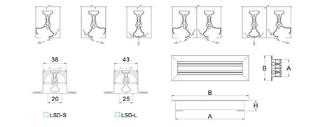 how to adjust linear slot diffuser|LSD .
